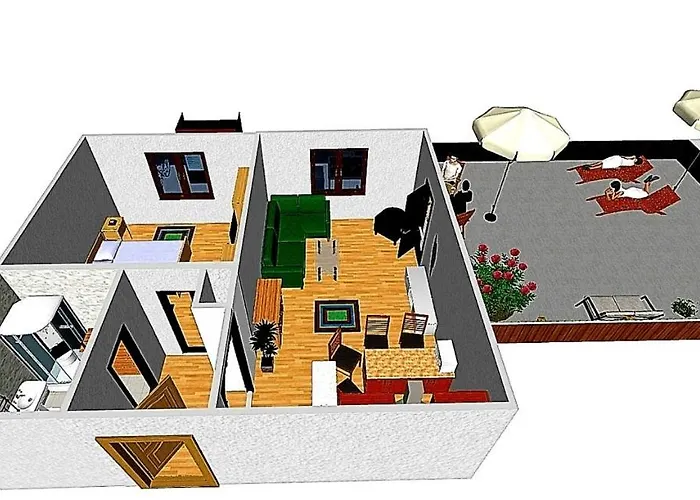 Enzian 2 - O Sole Mio Апартаменты *